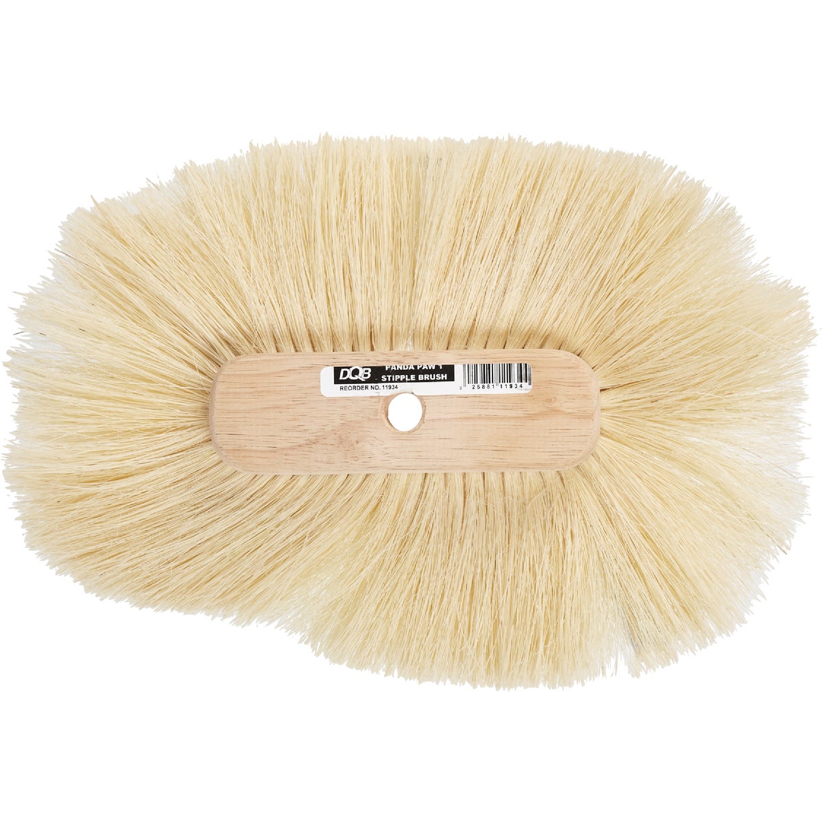DQB Panda Paw 14 In. x 9.2 In. x 1 In. Stippling Single Texture Paint Brush Image 2