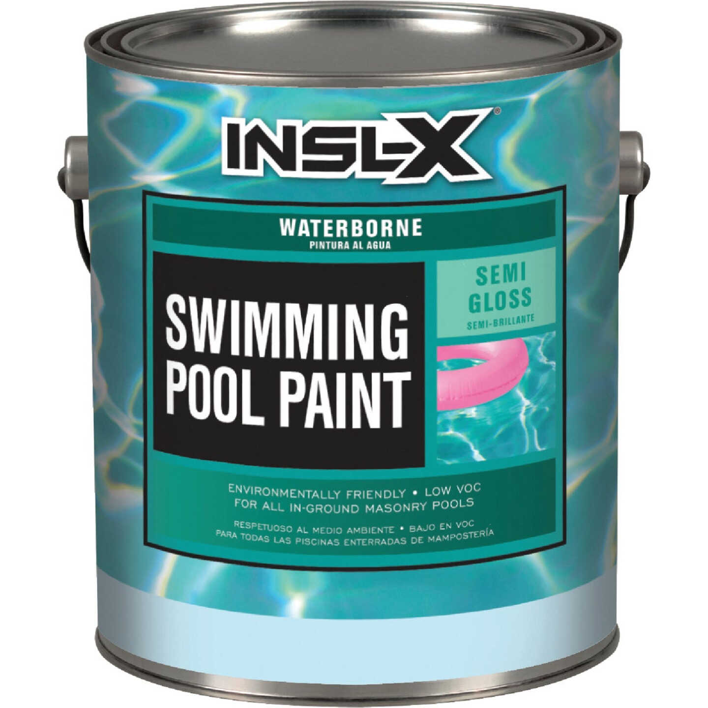 Insl-X 1 Gal. Ocean Blue Semi-Gloss Waterborne Pool Paint Image 1