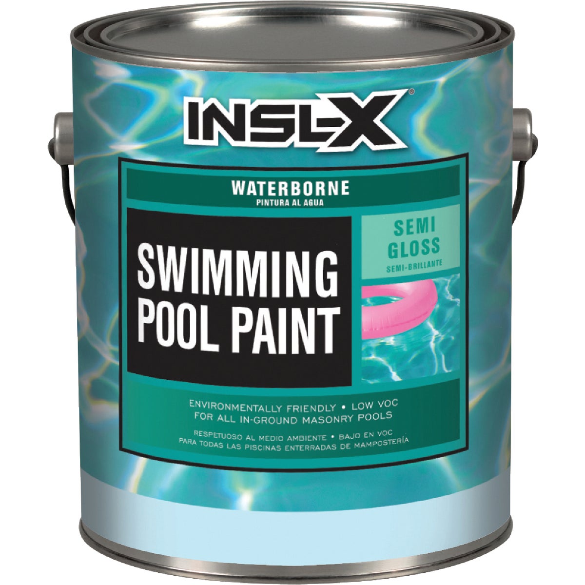 Insl-X 1 Gal. White Semi-Gloss Waterborne Pool Paint Image 1