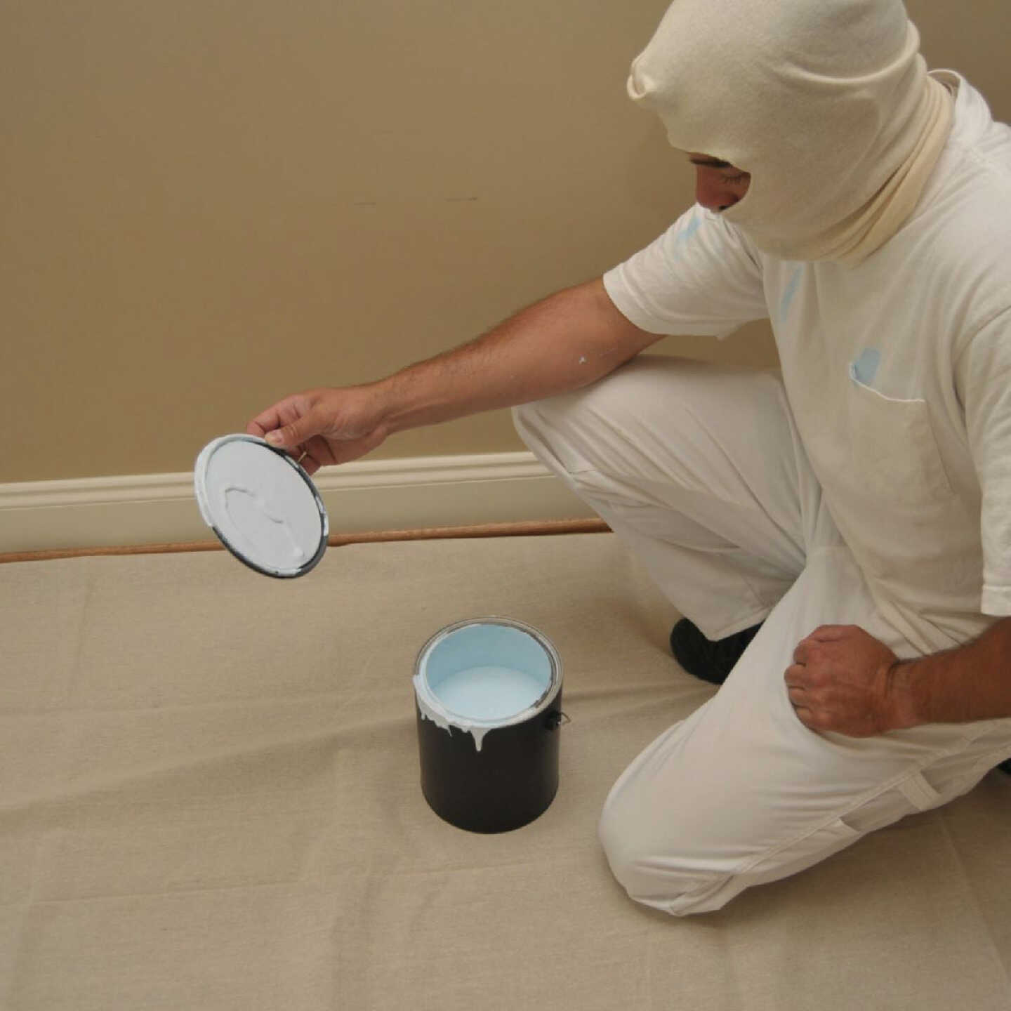 Trimaco Butyl II 5 Ft. x 5 Ft. Canvas Drop Cloth Image 5