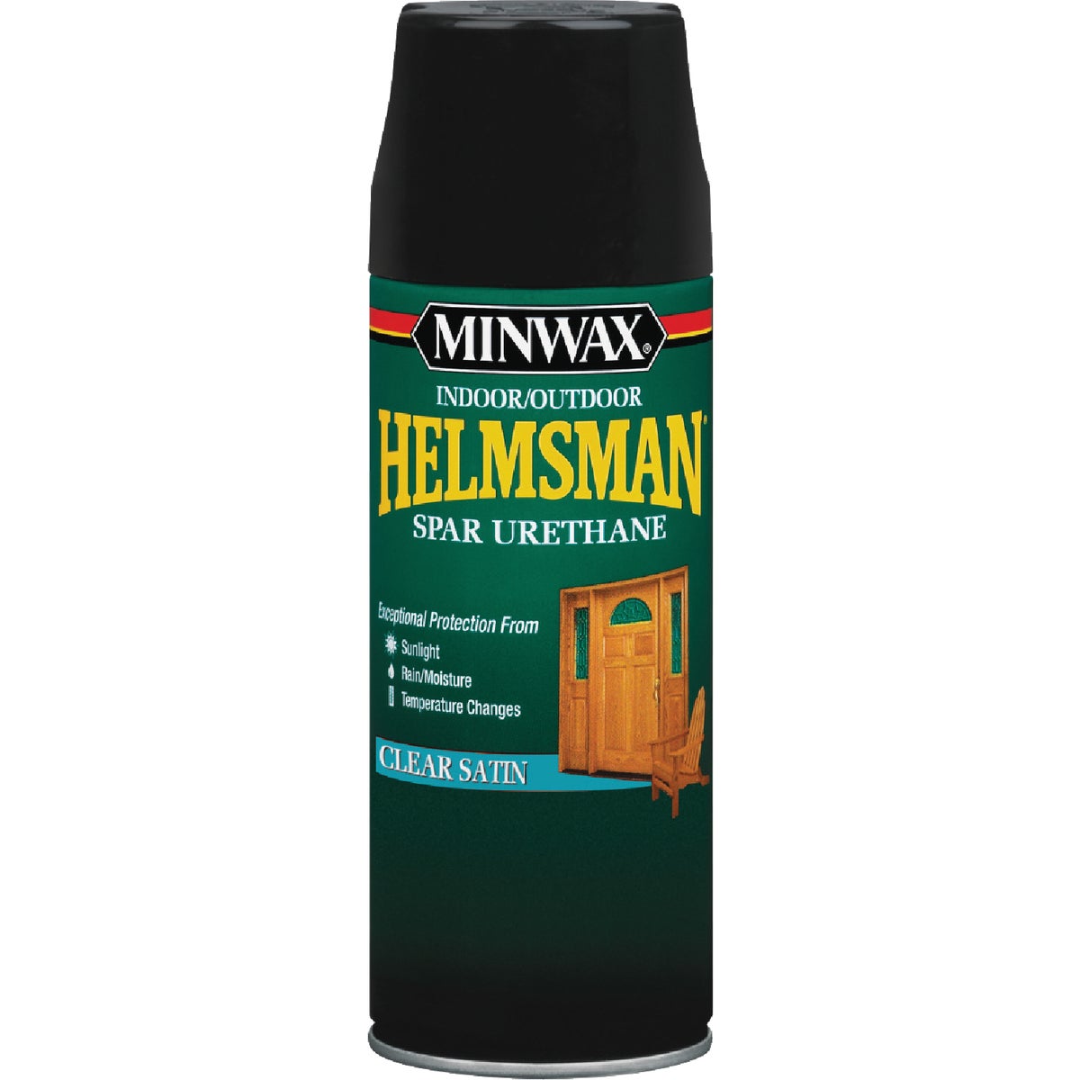 Minwax Indoor/Outdoor Helmsman Satin Clear Spar Urethane, 11.5 Oz.