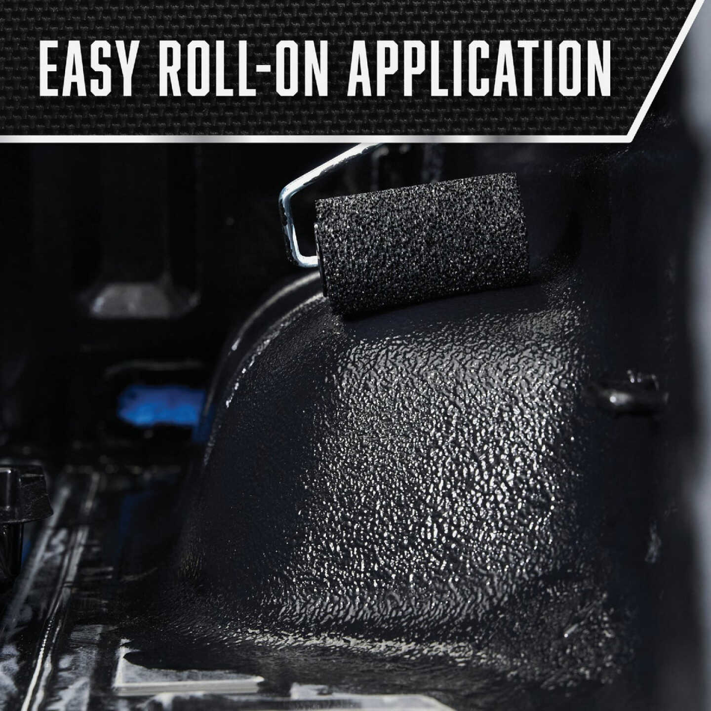 Rust-Oleum Automotive Truck Bed Coating, Quart, Black Image 3