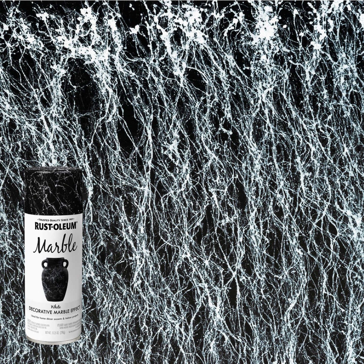 Rust-Oleum 10.25 Oz. White Marble Glitter Sealer Spray Paint Image 1
