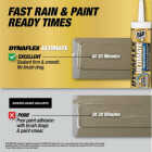 DAP DYNAFLEX ULTIMATE 10.1 Oz. Premium All-Weather Sealant, White Image 6