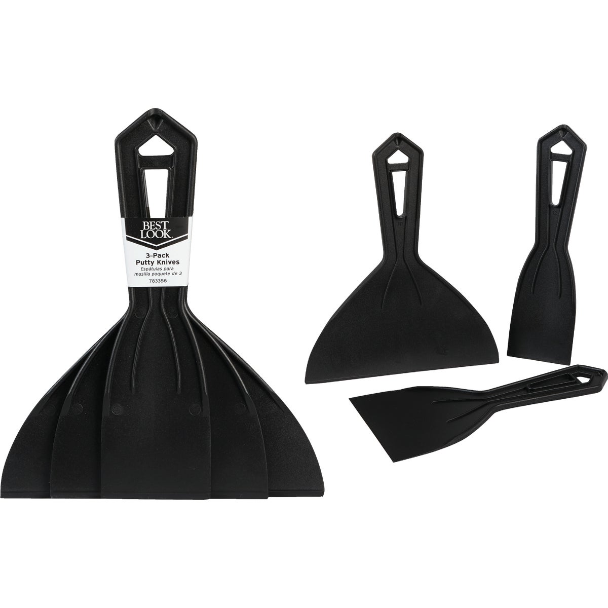Master Painter Plastic Putty Knife Set (3-Piece)