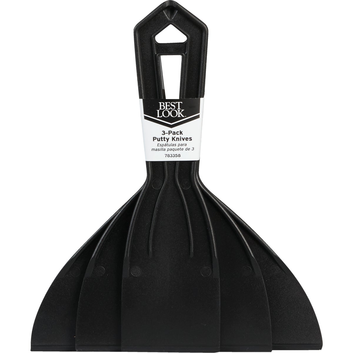 Master Painter Plastic Putty Knife Set (3-Piece) Image 2