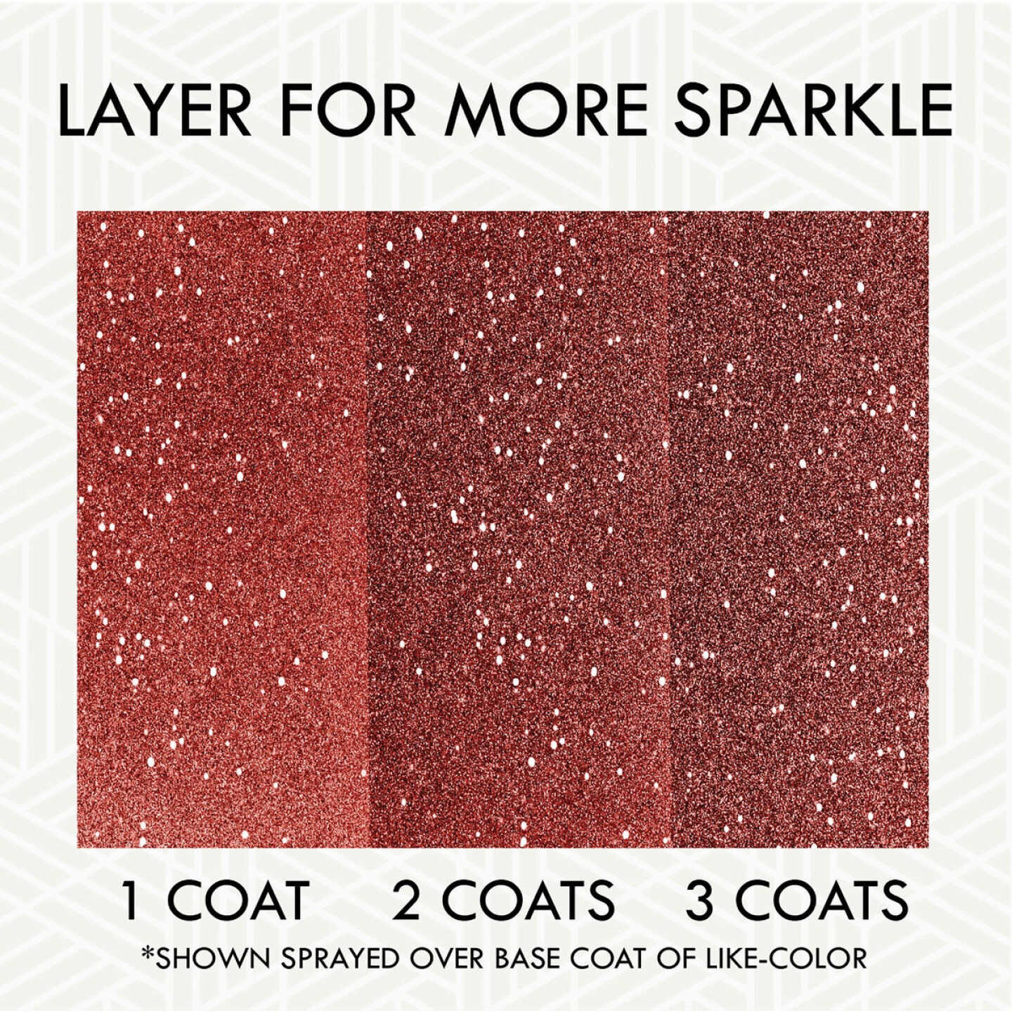 Rust-Oleum 10.25 Oz. Red Glitter Sealer Spray Paint Image 4