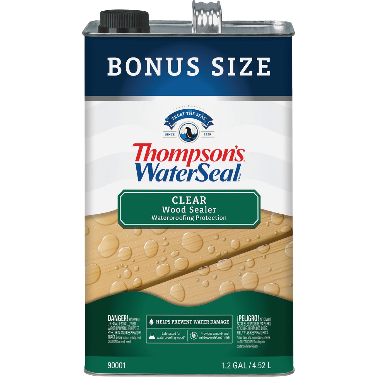 Thompsons WaterSeal  1.2 Gal. Clear Wood Sealer Image 7