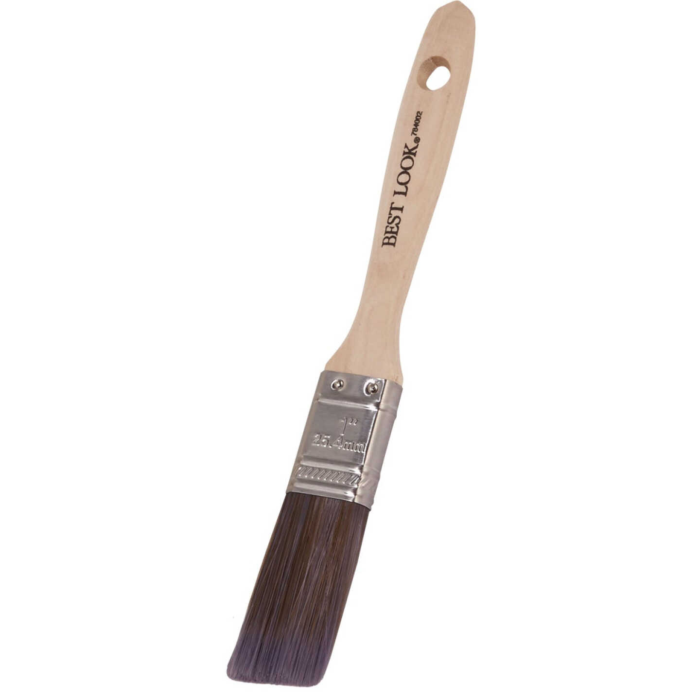 Best Look 1 In. Flat Polyester Paint Brush Image 5