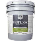 Best Look Latex Premium Paint & Primer In One Semi-Gloss Interior Wall Paint, Bright White, 5 Gal. Image 2
