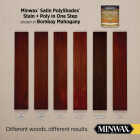 Minwax Polyshades 1 Qt. Satin Stain & Finish Polyurethane In 1-Step, Bombay Mahogany Image 3