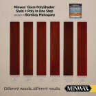 Minwax Polyshades 1 Qt. Gloss Stain & Finish Polyurethane In 1-Step, Bombay Mahogany Image 3