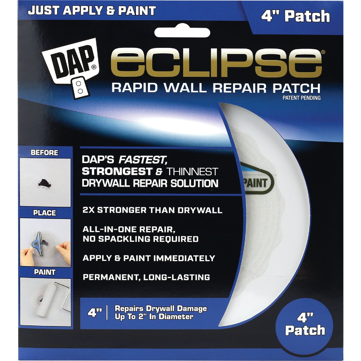 DAP Eclipse 4 In. Rapid Wall Repair Patch