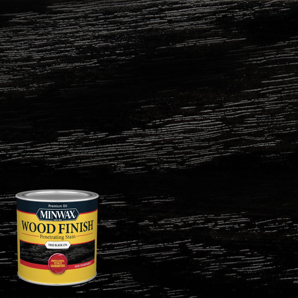 Minwax 1/2 Pt. True Black Wood Finish Image 1