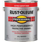 Rust-Oleum Professional Oil-Based Gloss VOC Formula Rust Control Enamel, Safety Red, 1 Gal. Image 6