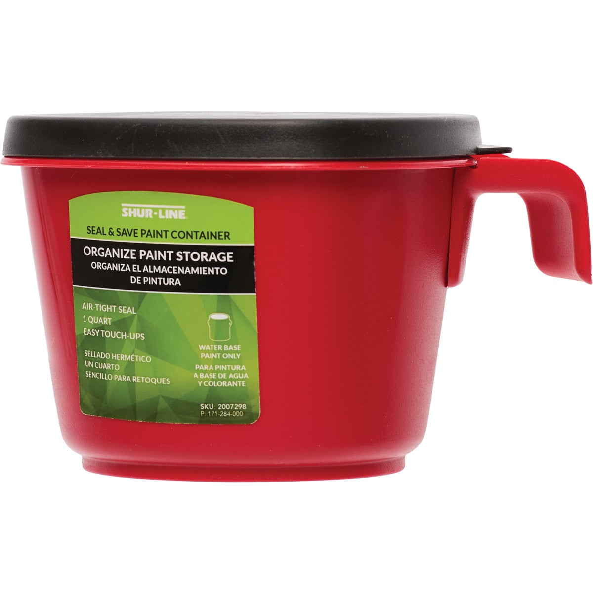Shur-Line 1 Qt. Seal and Save Paint Container Image 2