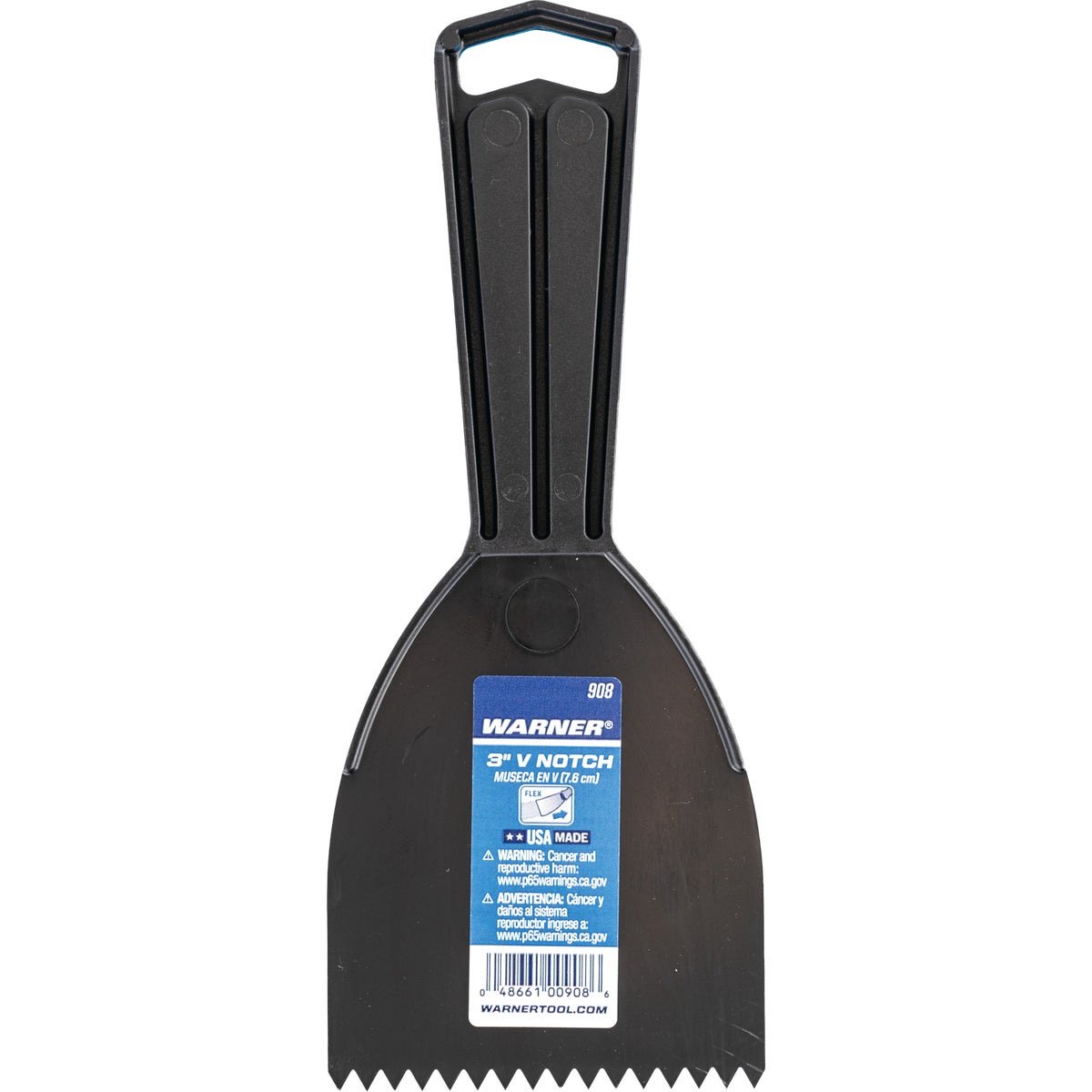 Warner 3 In. V-Notch Plastic Spreader Image 2