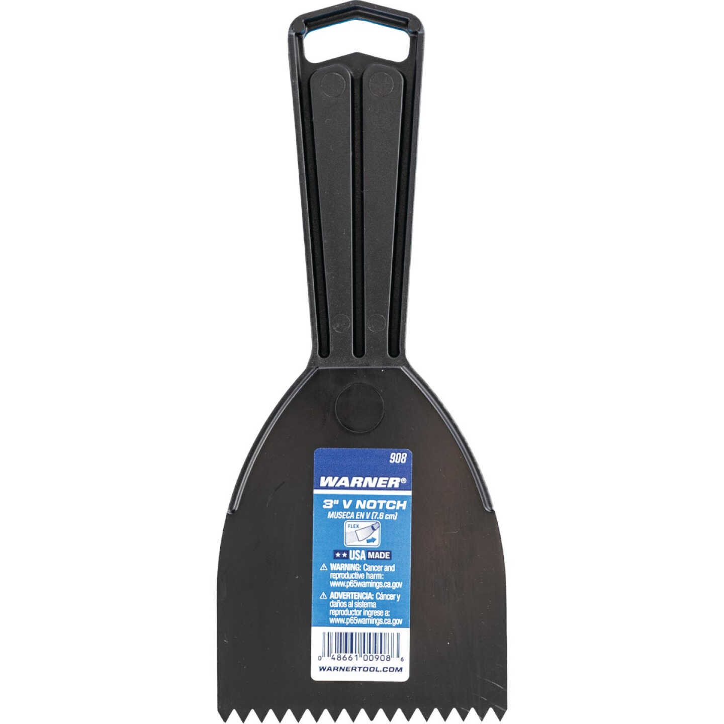 Warner 3 In. V-Notch Plastic Spreader Image 2