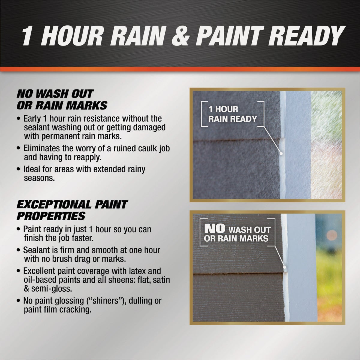 Dap Dynaflex Ultra 10.1 Oz. Brown Advanced Exterior Sealant for Window, Door & Siding Image 4