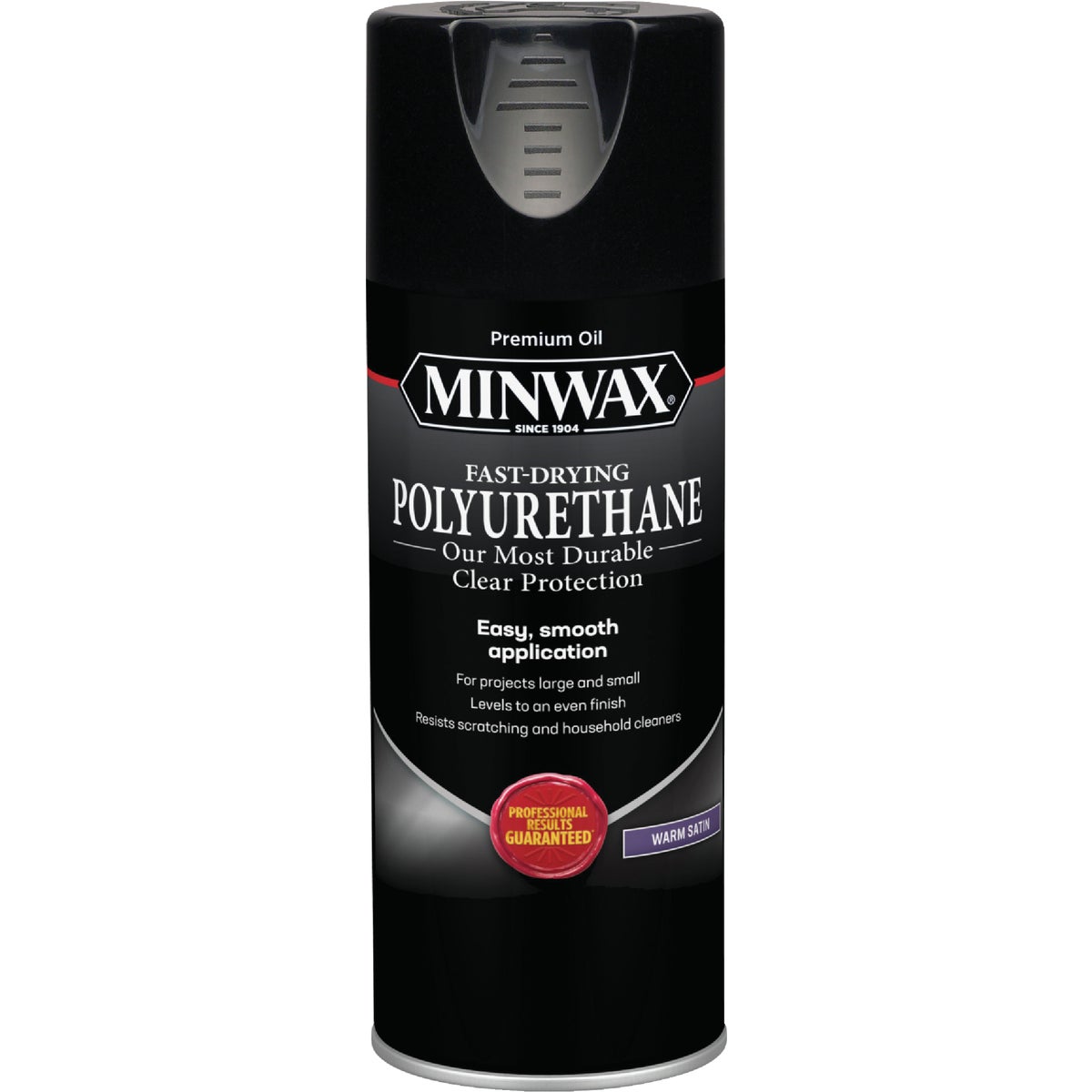 Minwax Warm Satin Clear Spray Polyurethane, 11.5 Oz.
