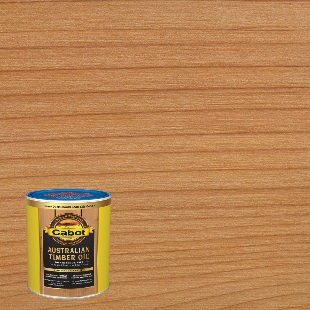 Cabot Australian Timber Oil Low VOC, Natural, 1 Qt.