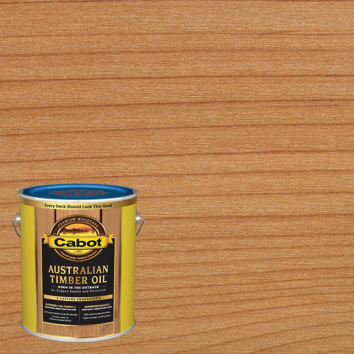 Cabot Australian Timber Oil Low VOC, Natural, 1 Gal.