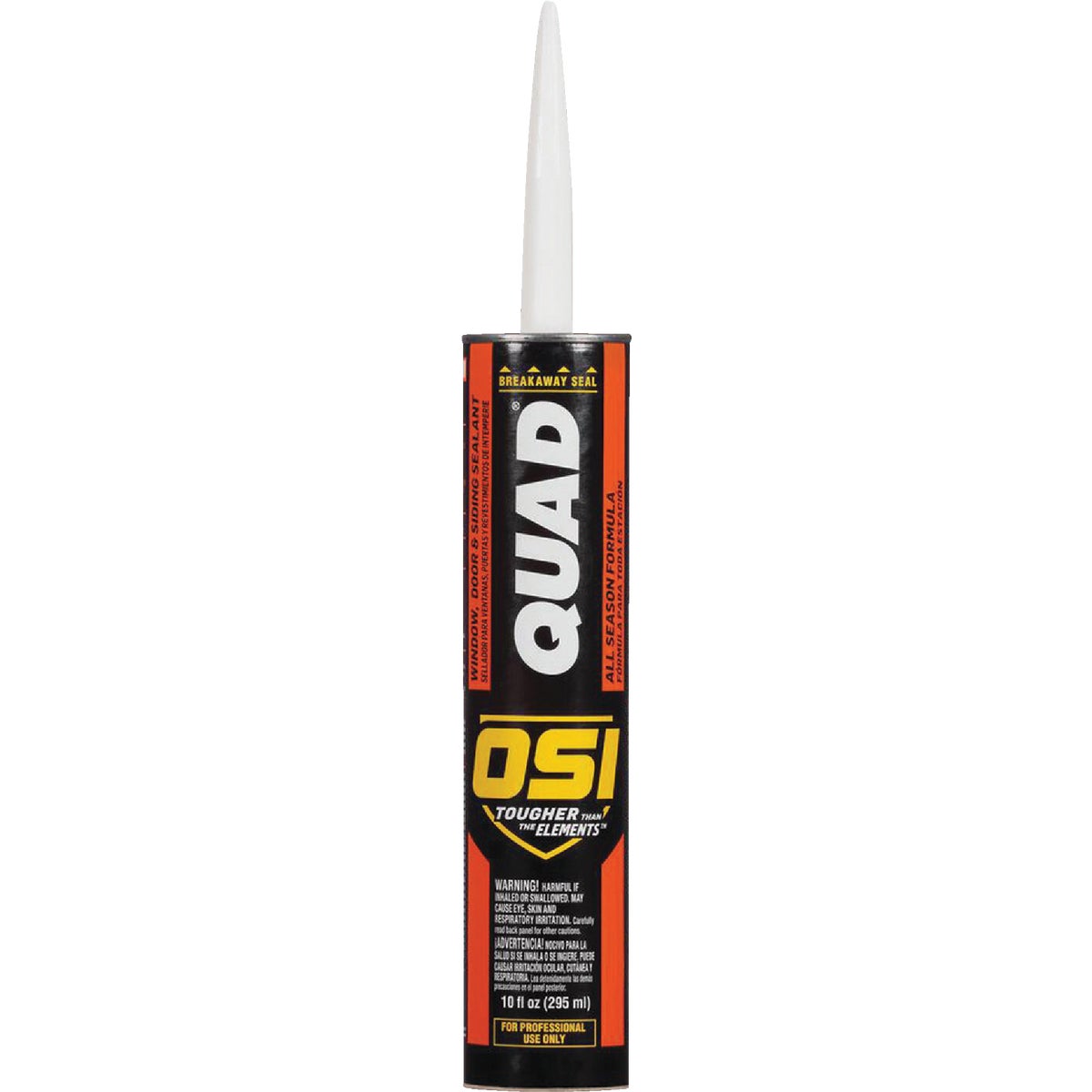OSI QUAD 10 Oz. Window, Door & Siding Polymer Sealant, Brown Image 1