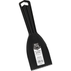 Best Look 3 In. V-Notch Plastic Adhesive Spreader Image 1