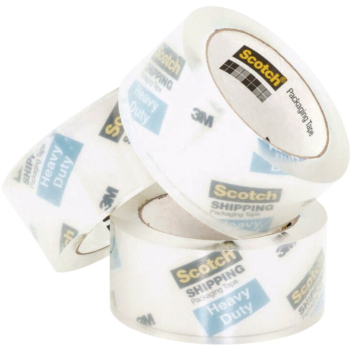 Scotch 1.88 In. x 54.6 Yd. Heavy Duty Shipping Packaging Tape (3-Pack)