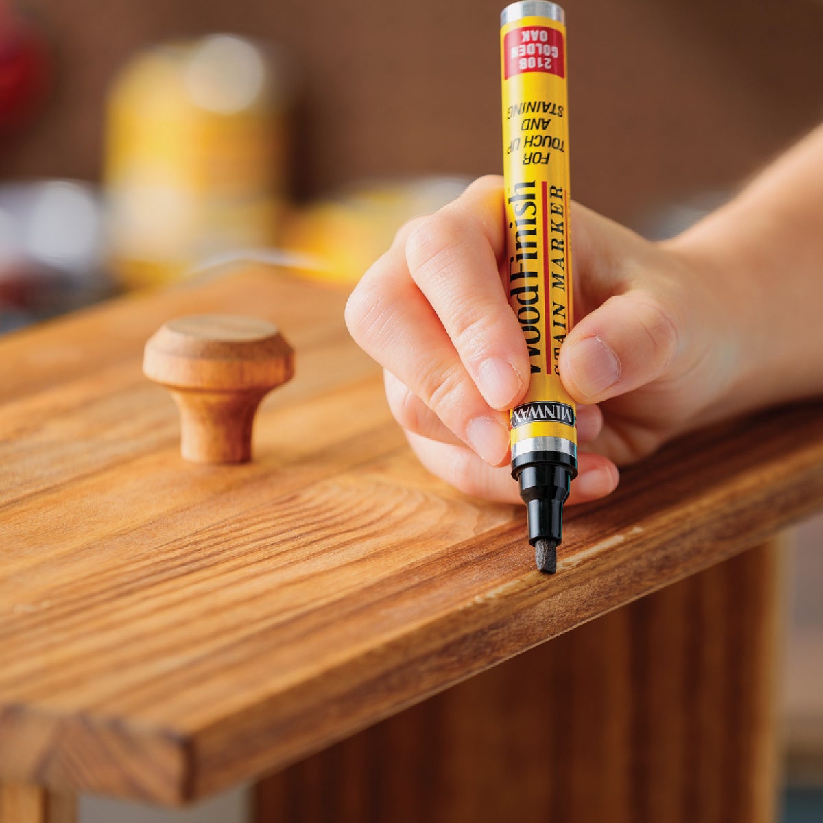 Minwax Wood Finish Red Mahogany Stain Marker Image 4