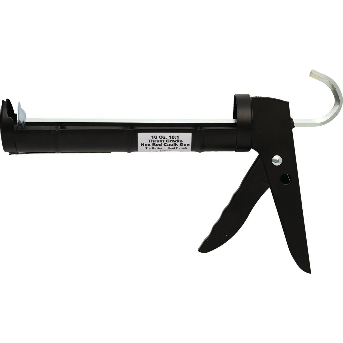 10 Oz. 10:1 Thrust Cradle Hex-Rod Caulk Gun Image 4