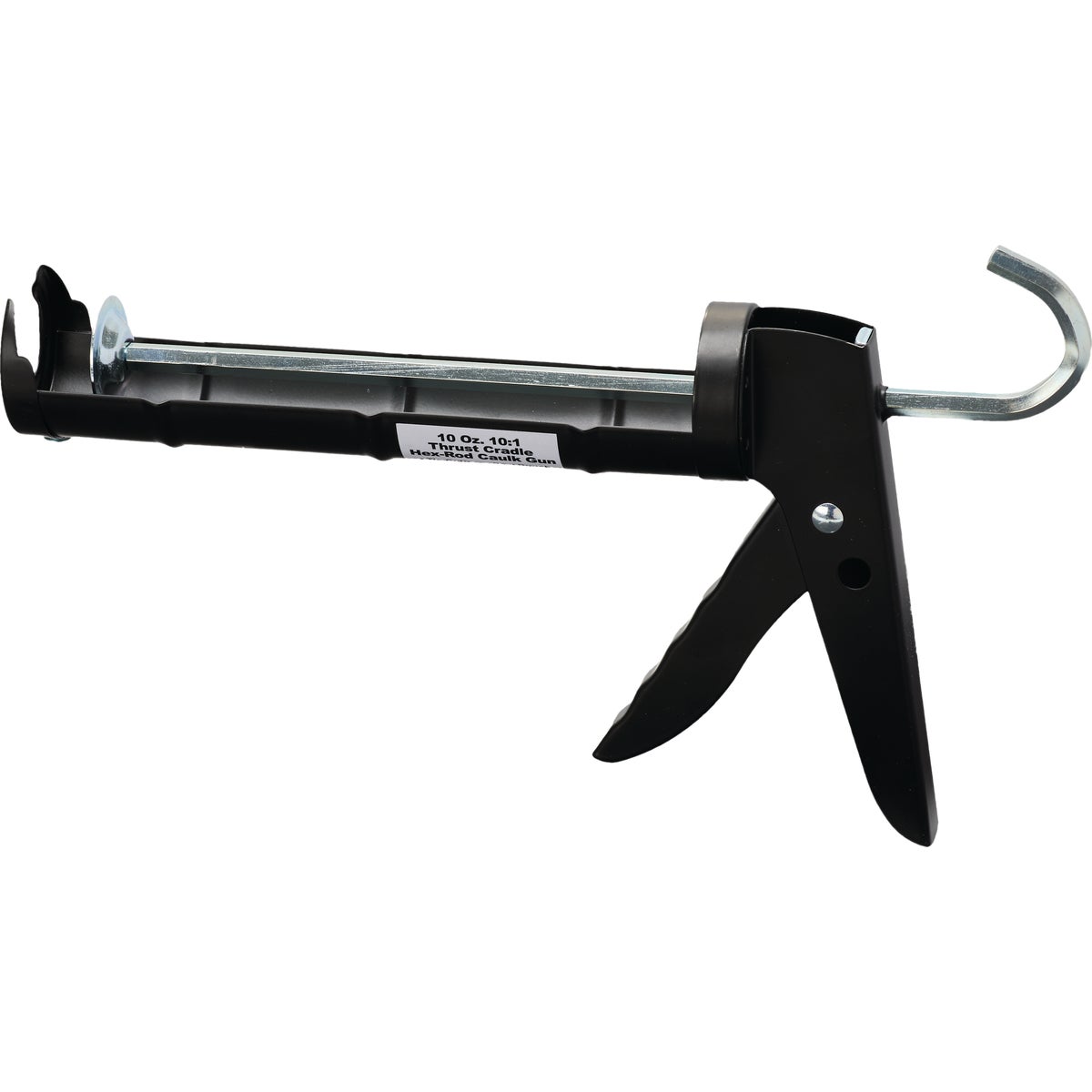 10 Oz. 10:1 Thrust Cradle Hex-Rod Caulk Gun