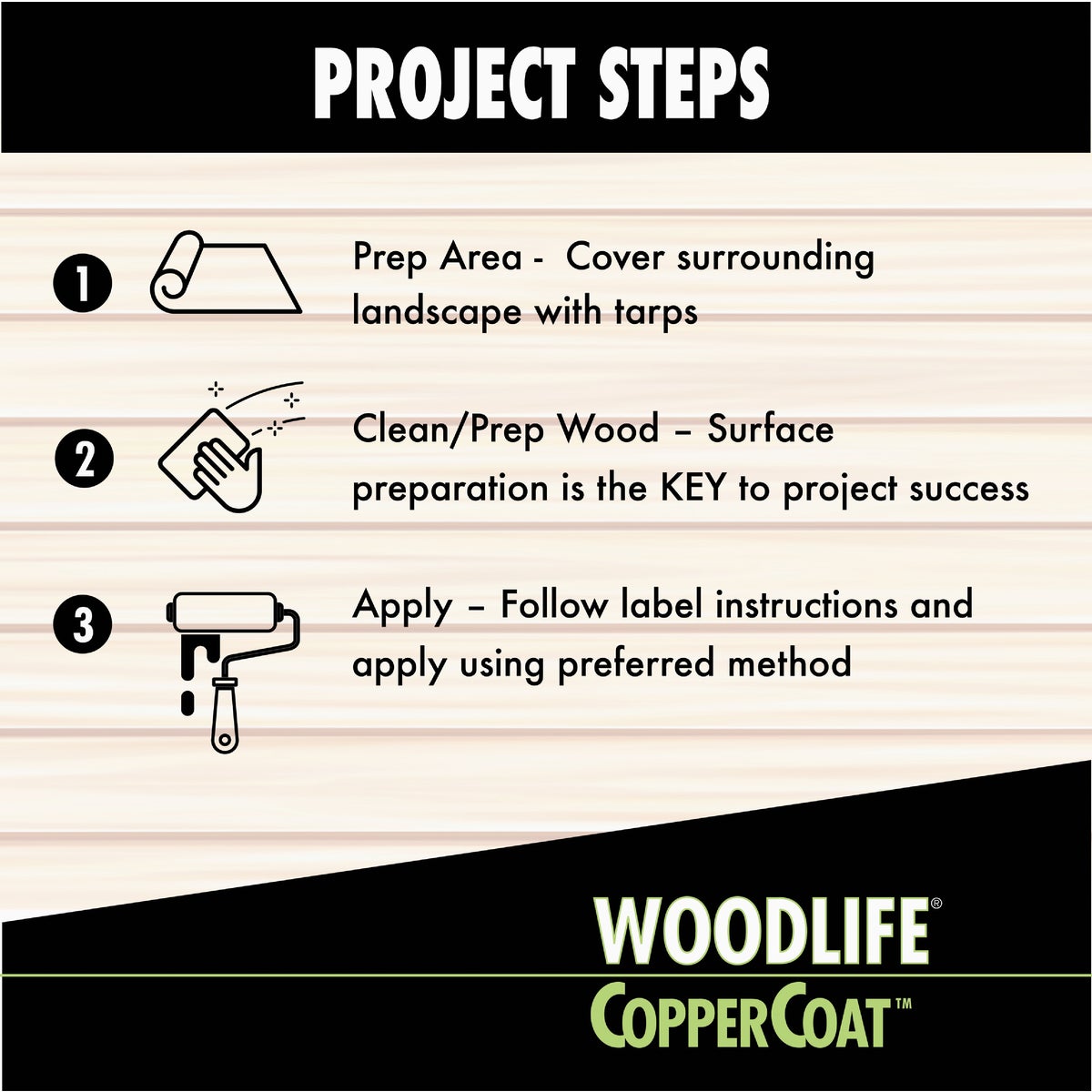 Rust-Oleum Woodlife Water-Based Coppercoat Green Wood Preservative, 1 Gal. Image 6