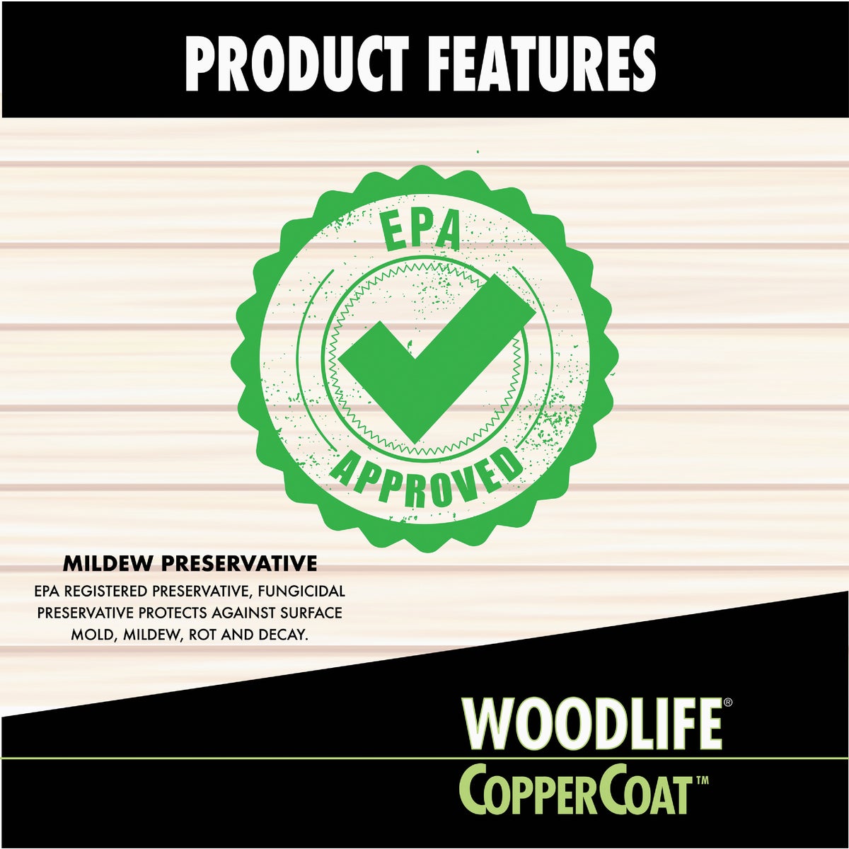 Rust-Oleum Woodlife Water-Based Coppercoat Green Wood Preservative, 1 Gal. Image 3