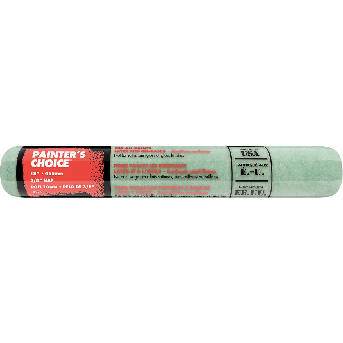 Wooster Painter's Choice 18 In. x 3/8 In. Knit Fabric Roller Cover Image 1