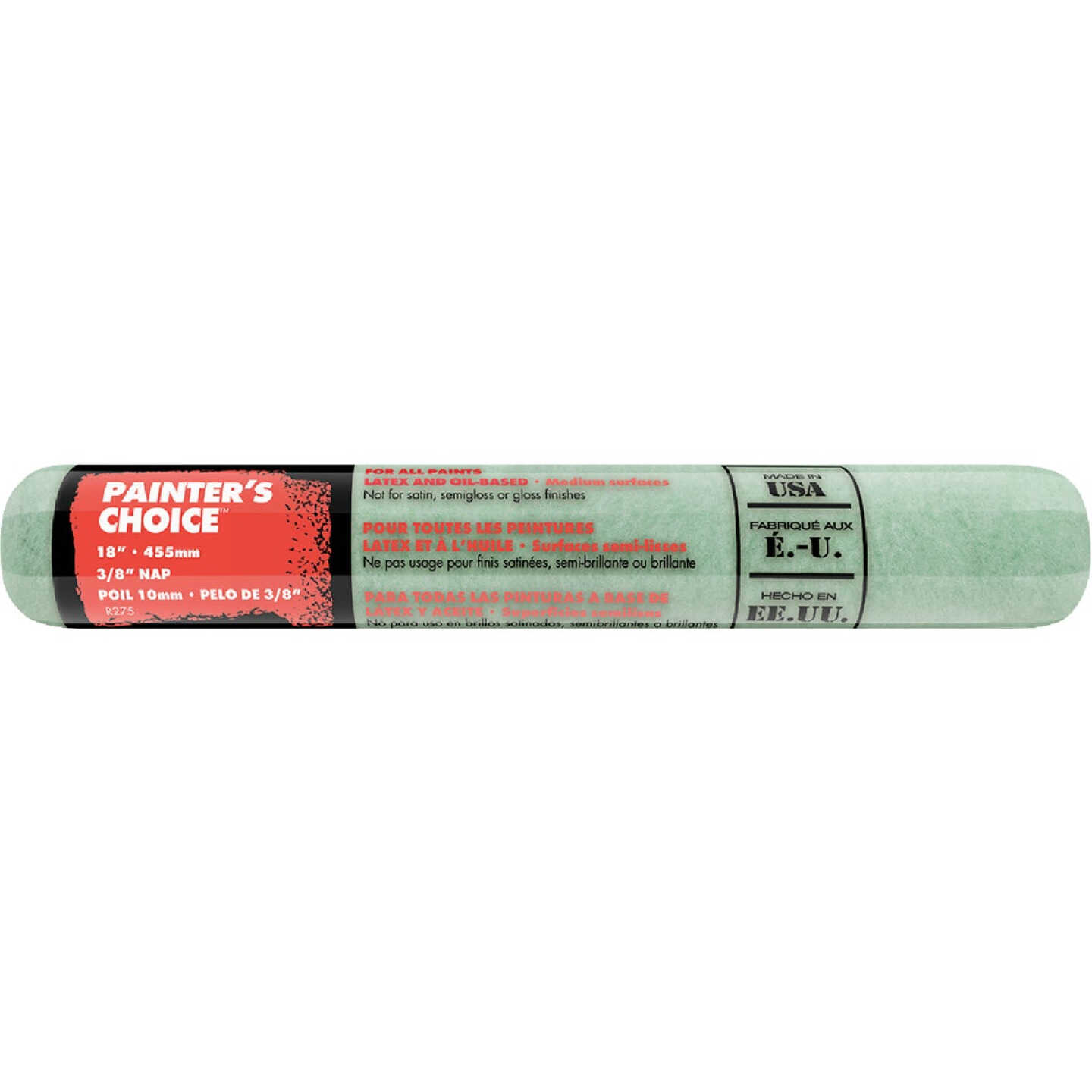 Wooster Painter's Choice 18 In. x 3/8 In. Knit Fabric Roller Cover Image 1