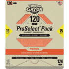 Gator 9 In. x 11 In. 120-Grit Premium Sandpaper Sheets (15-Pack) Image 1