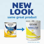Rust-Oleum Painter's Touch 2X Ultra Cover Premium Latex Paint, Gloss Sun Yellow, 1 Qt. Image 2