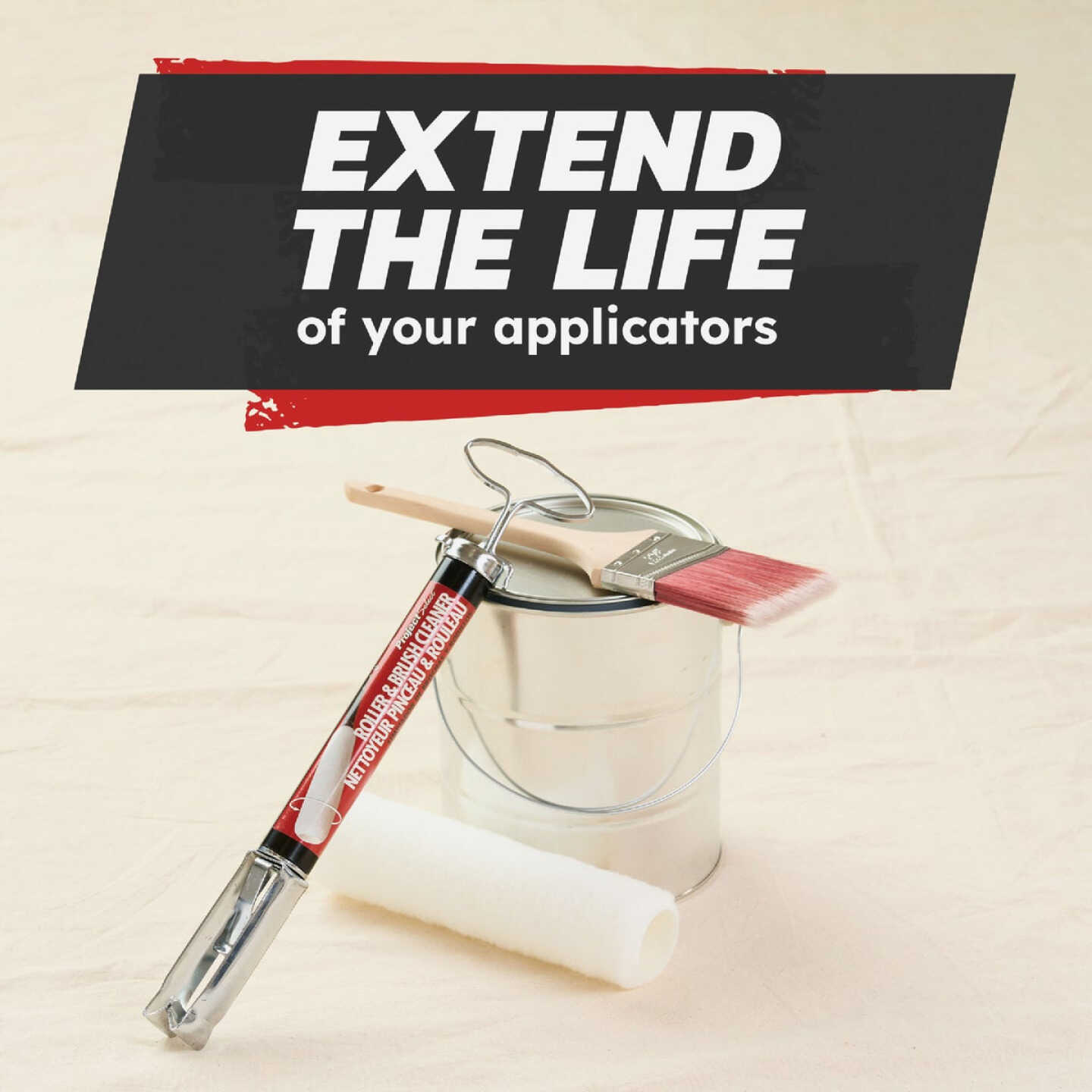 Linzer Project Select Spinning Paint Brush and Roller Cleaner Image 3