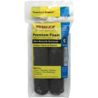 Whizz Roller System 6 In. x 1/4 In. Premium Black Foam Mini Roller Cover (2-Pack) Image 1