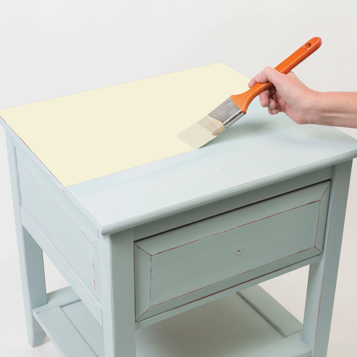 Rust-Oleum Chalked Ultra Matte Chiffon Cream 30 Oz. Chalk Paint Image 5