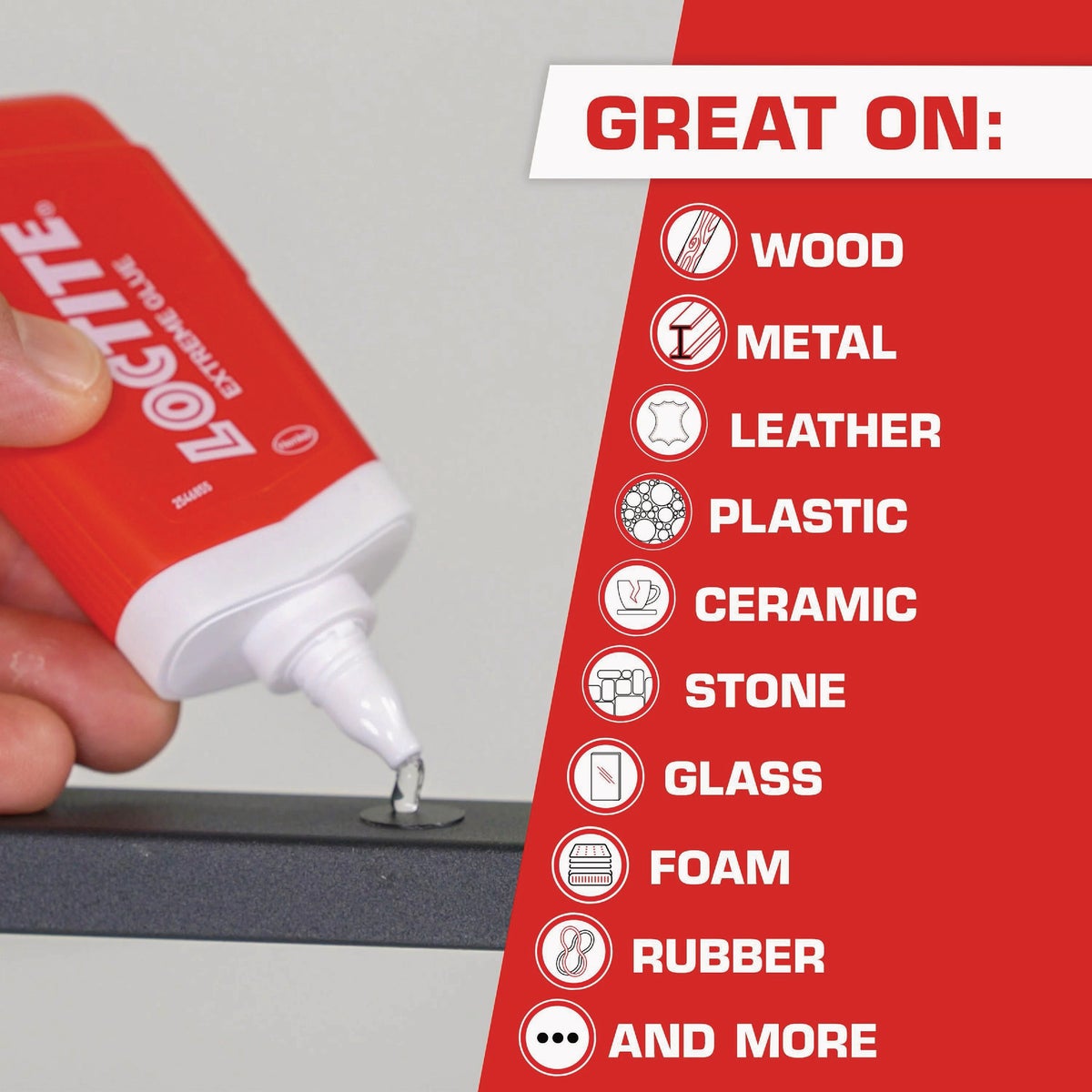 LOCTITE 1.62 Oz. Extreme Glue, Clear Image 4