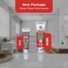 GE Advanced Silicone Kitchen & Bath Sealant, White, 2.8 Oz. Tube Image 2