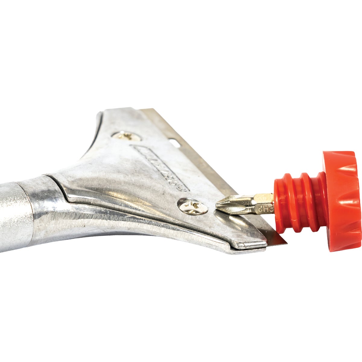 Warner 4 In. 2 Edge Scraper with Threaded Handle Image 5