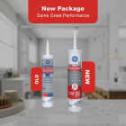 GE Silicone 1 Tub & Tile, Clear, 10.1 Oz. Cartridge Image 2