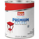 Do it Best Fast Dry Acrylic Latex Gloss Premium Enamel, Red, 1 Qt. Image 1