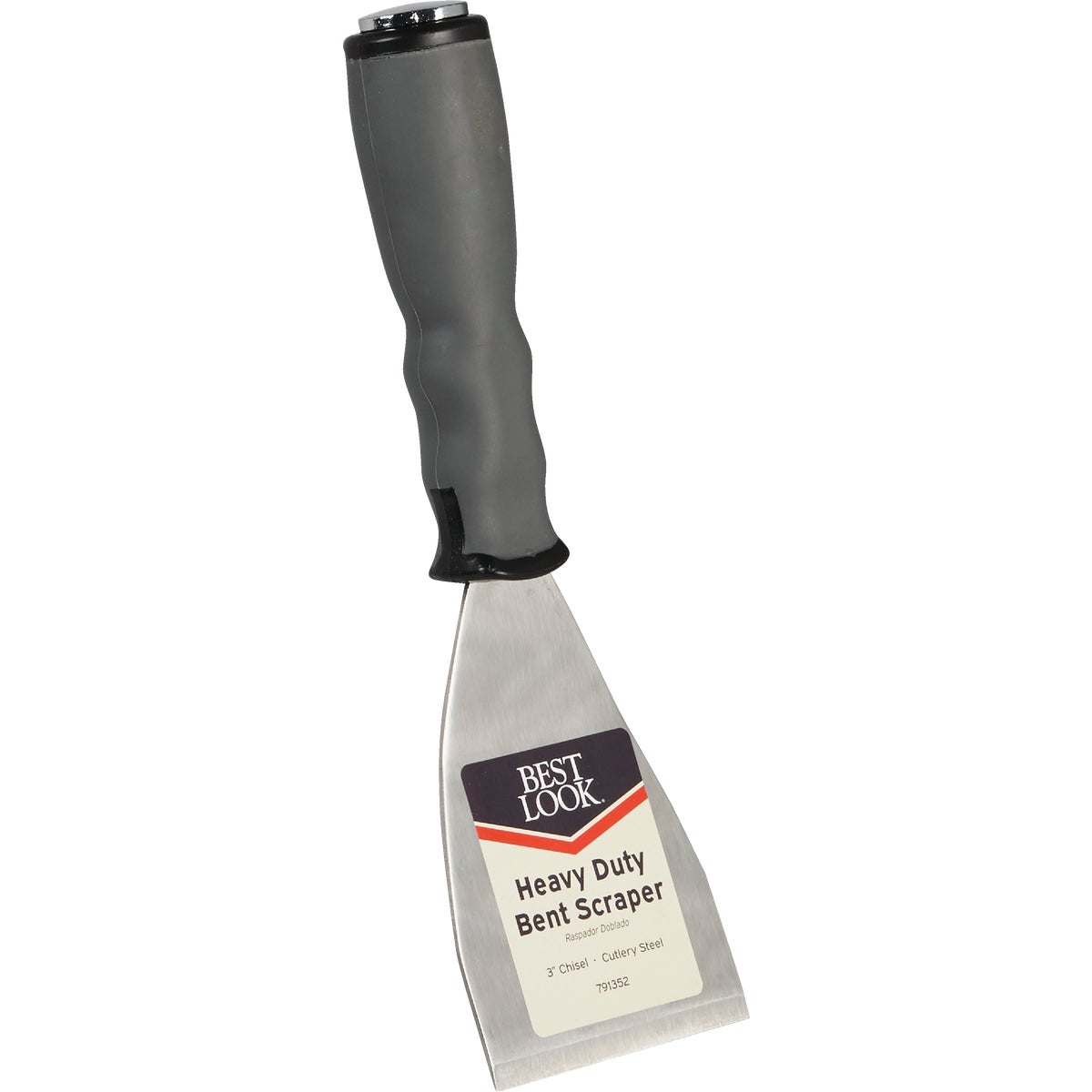 Master Painter 3 In. Bent Scraper with Threaded Handle
