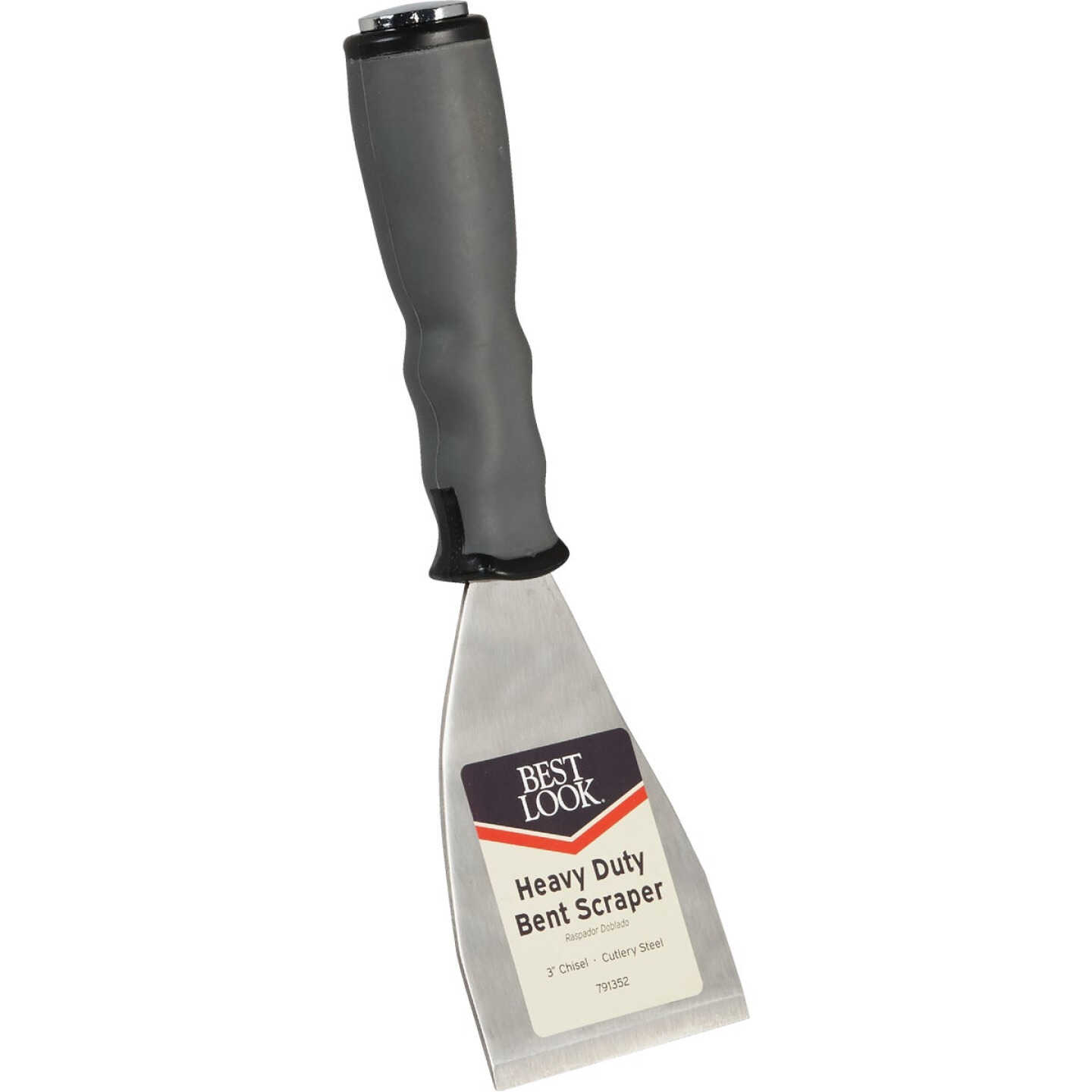 Master Painter 3 In. Bent Scraper with Threaded Handle Image 1