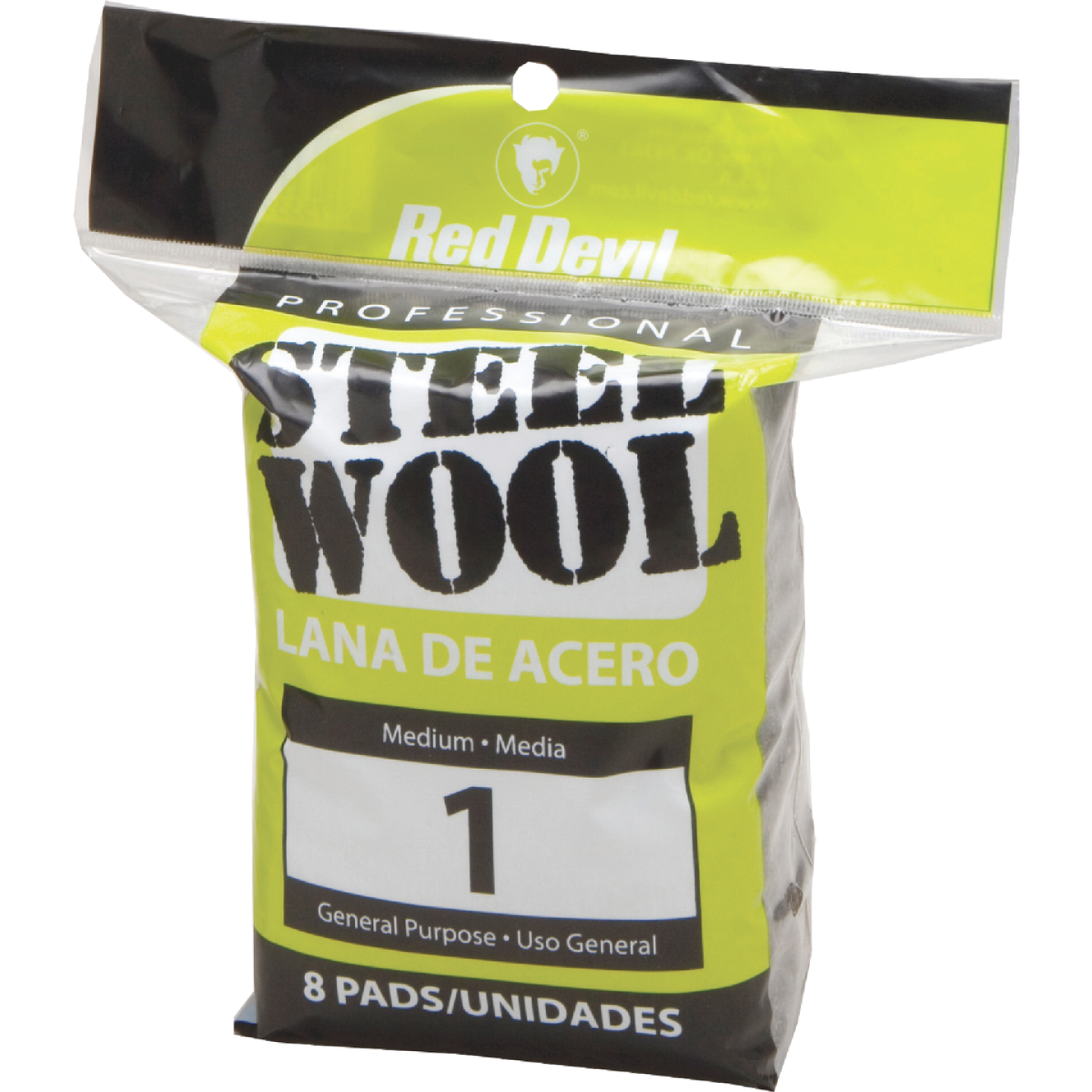 Red Devil #1 Steel Wool (8-Pack) Image 1