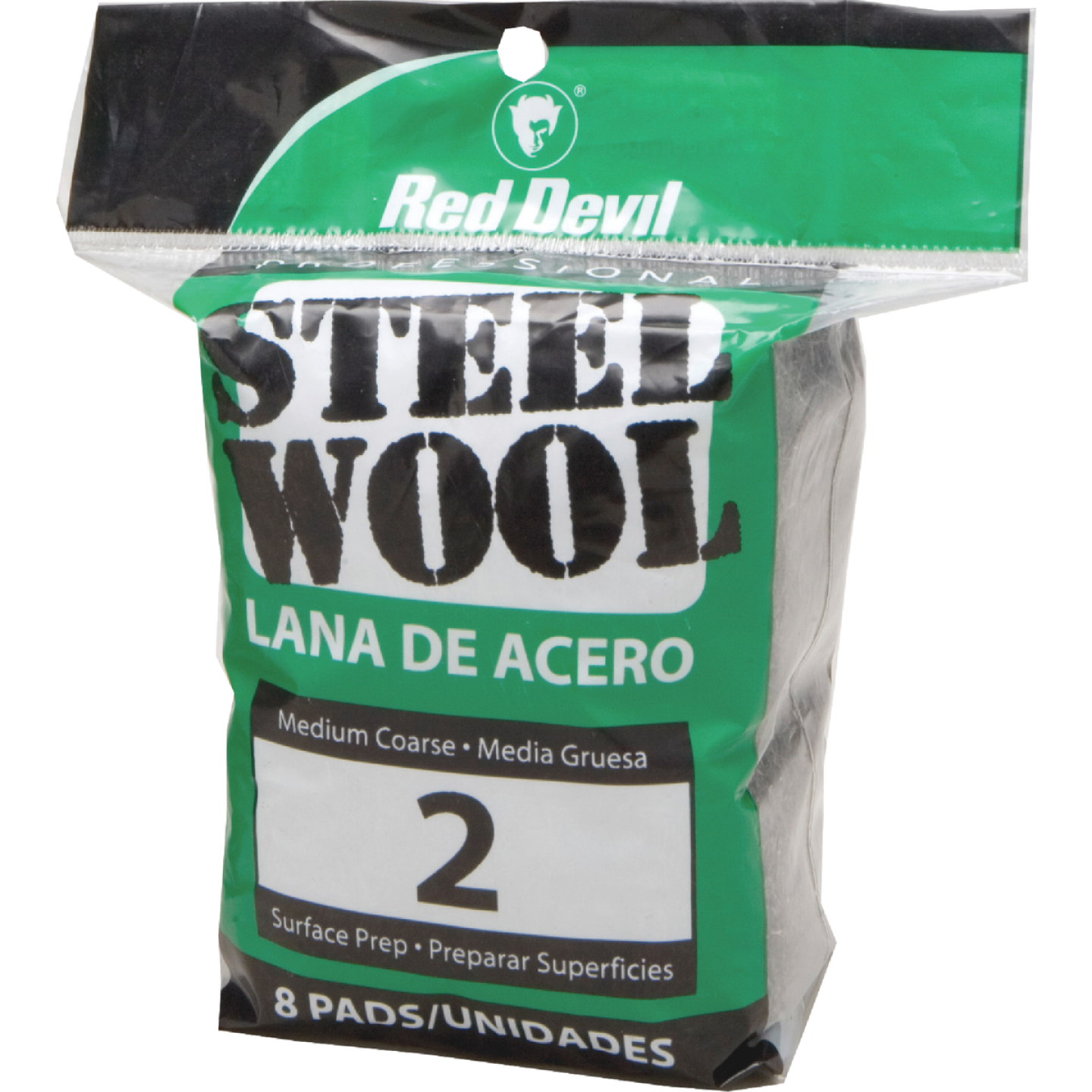 Red Devil #2 Steel Wool (8-Pack) Image 1